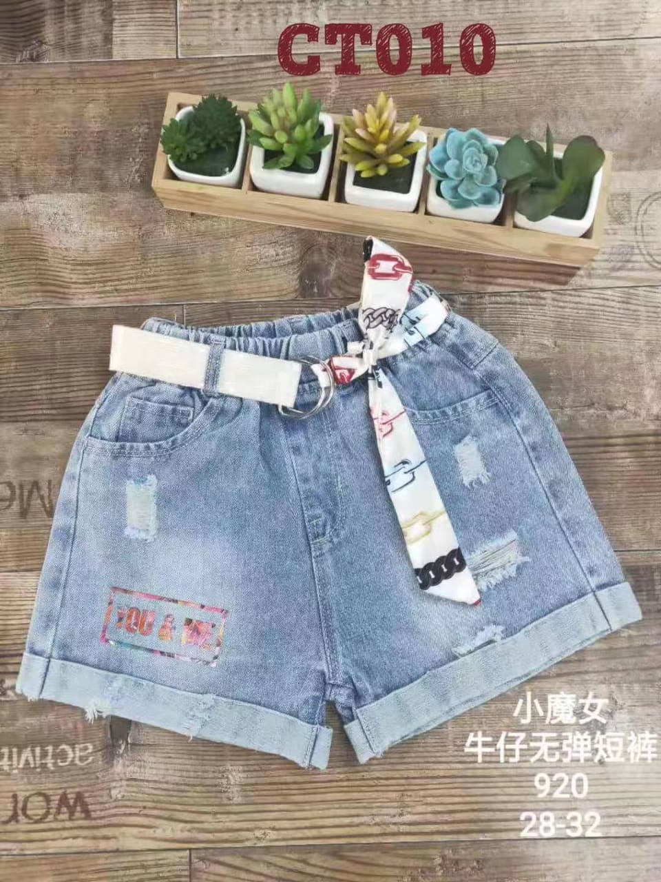 CT010-Hotpant Jeans-Seri 5