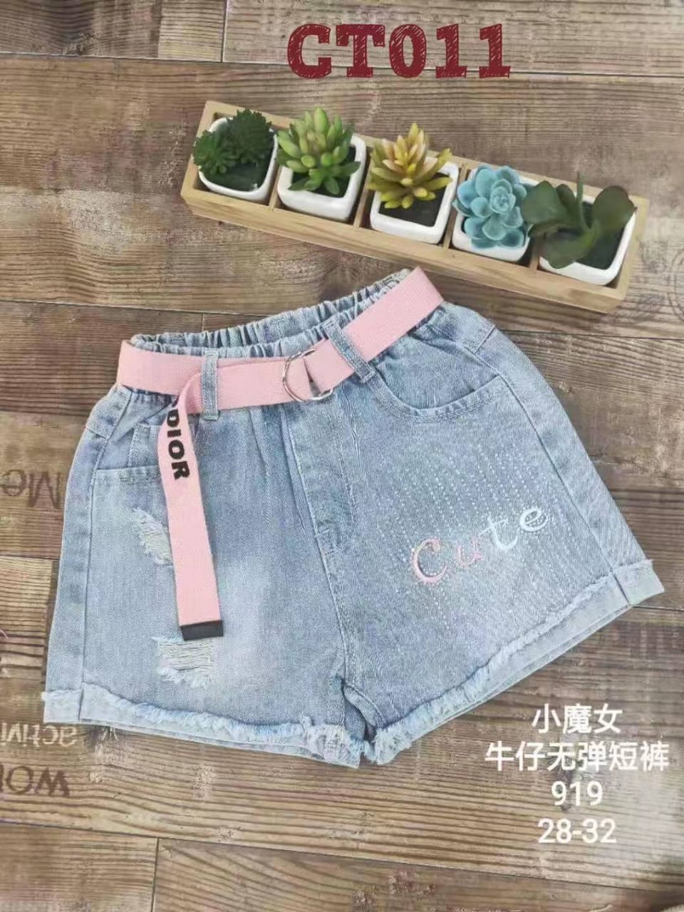 CT011-Hotpant Jeans-Seri 5