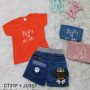 CT31FJU367-Baju Celana (2in1)-Seri 4