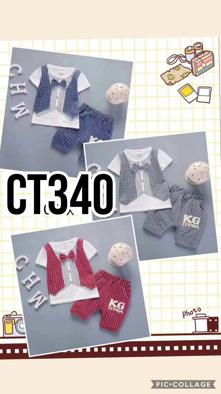 CT340-Baju Celana (2in1)-Seri 4