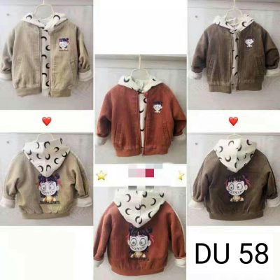 DU58-Baju Sweater Jaket Codorai (2in1)-Seri 4