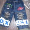 DX284 Celana Tanggung Jeans Seri 4 Uk 6 12 1 4th Biru Hitam @35rb scaled winkionline