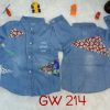 GW214 Kemeja Jeans Seri4 S XL 1 4Y @55rb winkionline