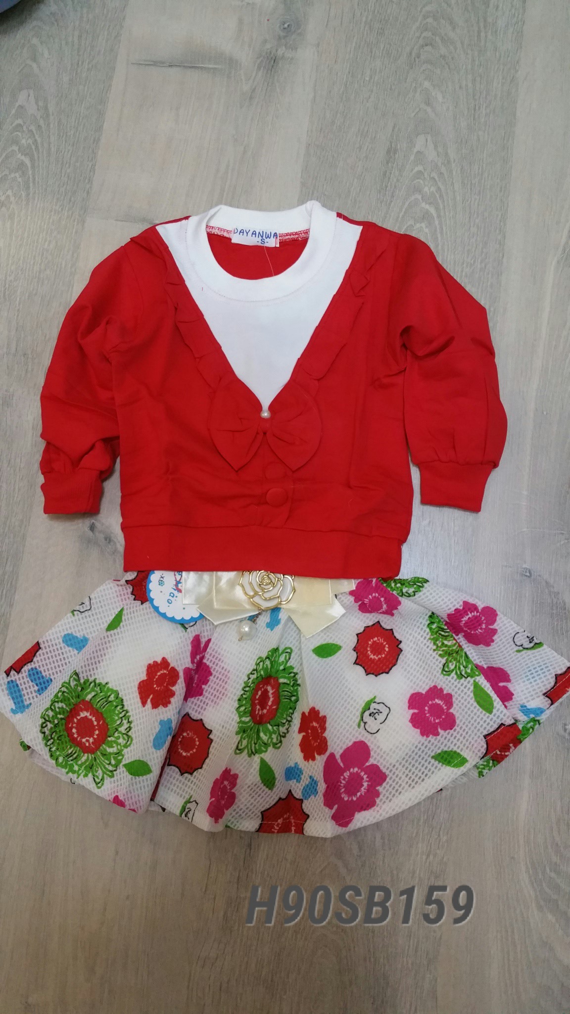 H90SB159-Baju Rok (2in1)-Seri 4