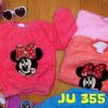 IR270 JU355 Sweater Bulu Minnie Seri3 L XXL 5 7Y Pink Kuning Biru @50rb winkionline