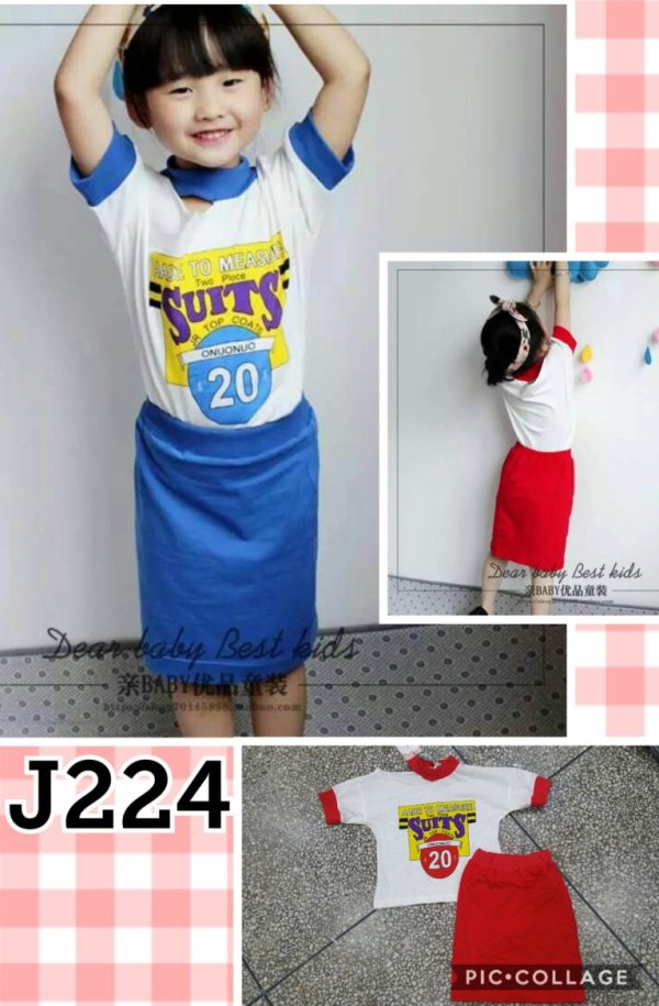J224-Baju Rok (2in1)-Seri 5