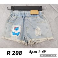 R208 Hotpant Jeans Seri 5 1 4th @50rb winkionline