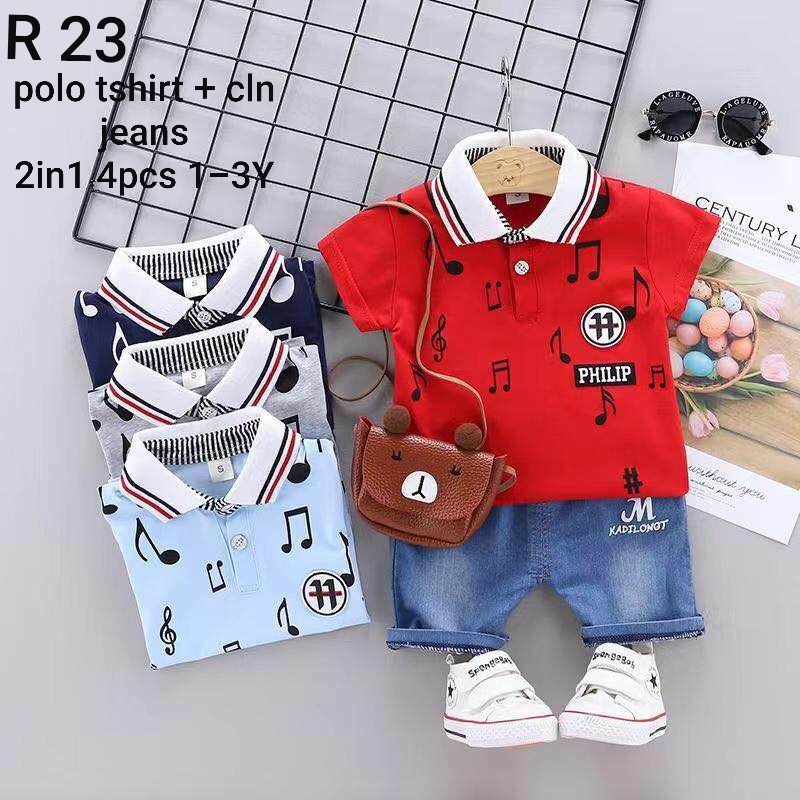 R23-Baju Celana (2in1)-Seri 4