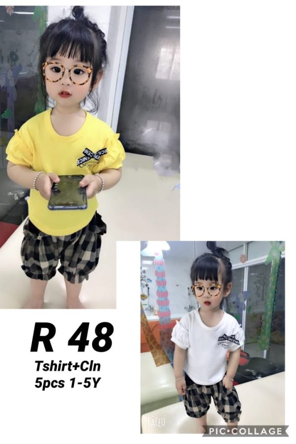 R48-Baju Legging (2in1)-Seri 5