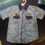 TK154-Kemeja Jeans Batik-Seri 3