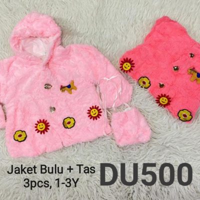 DU500-Parasut Bulu+Tas-Seri 3