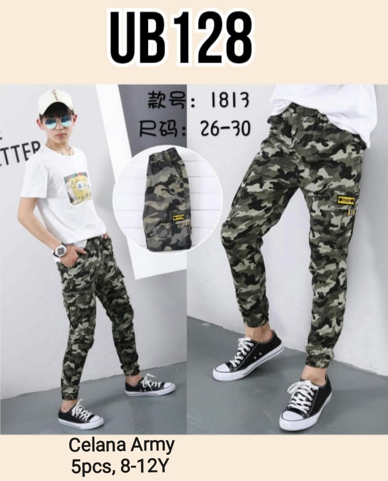 UB128-Celana Army-Seri 5