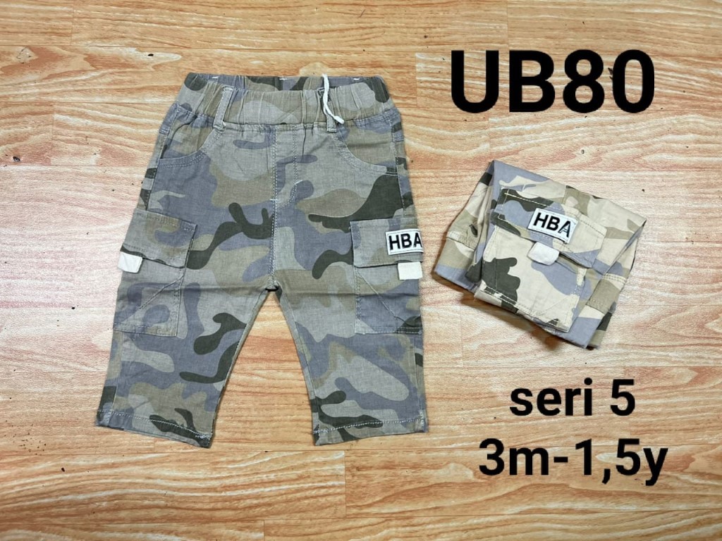 UB80-Celana Katun Army-Seri 5