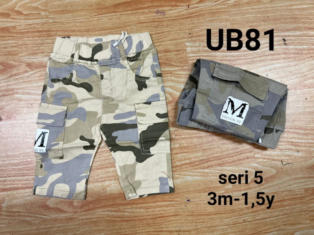 UB81-Celana Katun Army-Seri 5