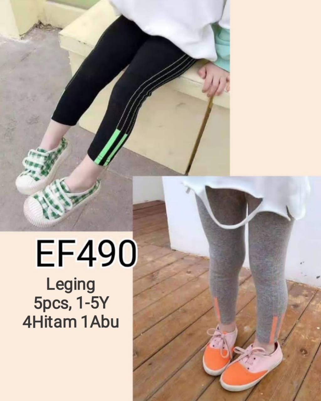 EF490-Celana Legging-Seri 5