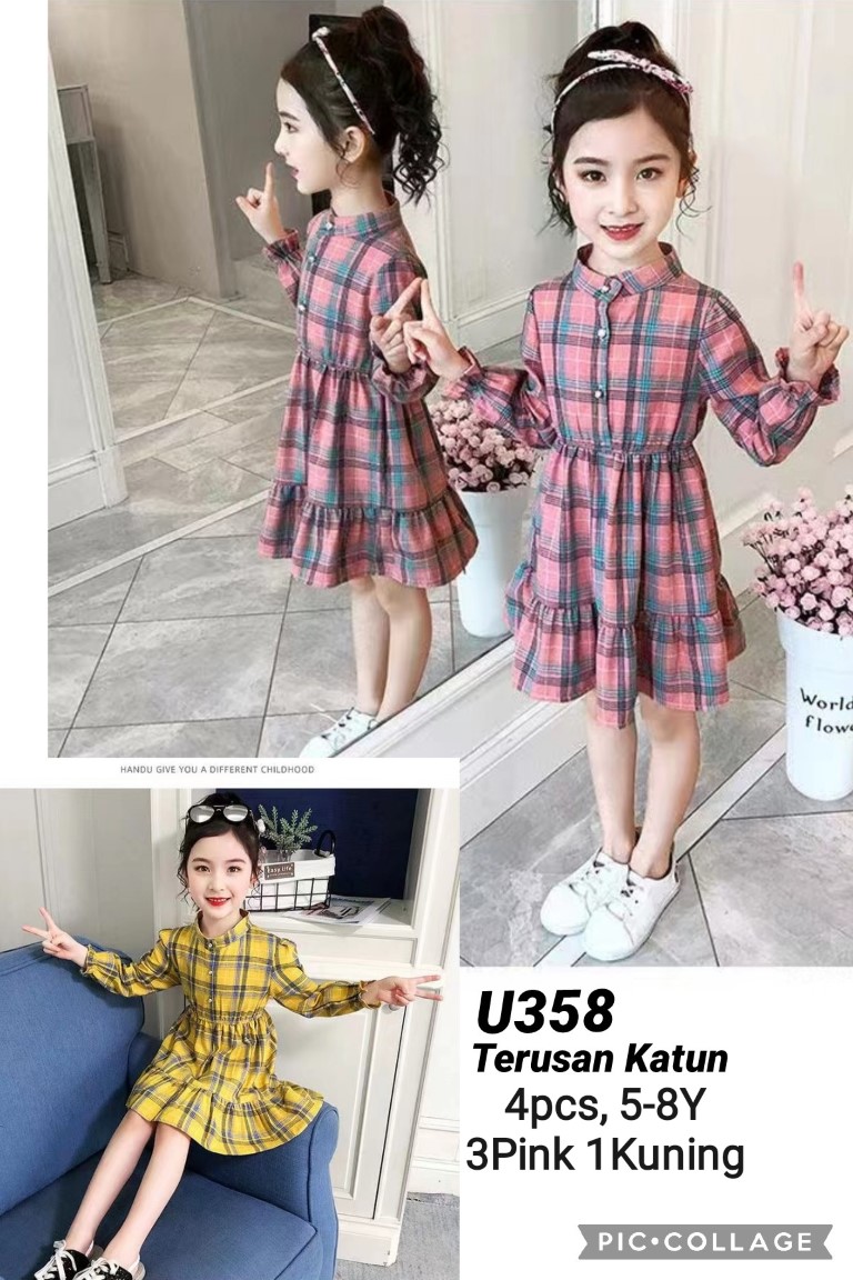 U358-Dress Katun-Seri 4