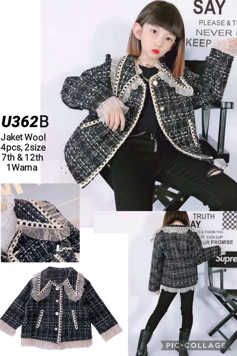 U362B-Jaket Wool BIG Size-Seri 4