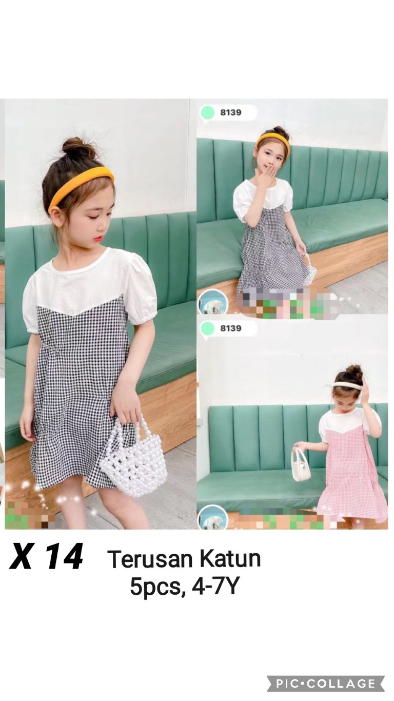 X14-Dress Katun-Seri 5