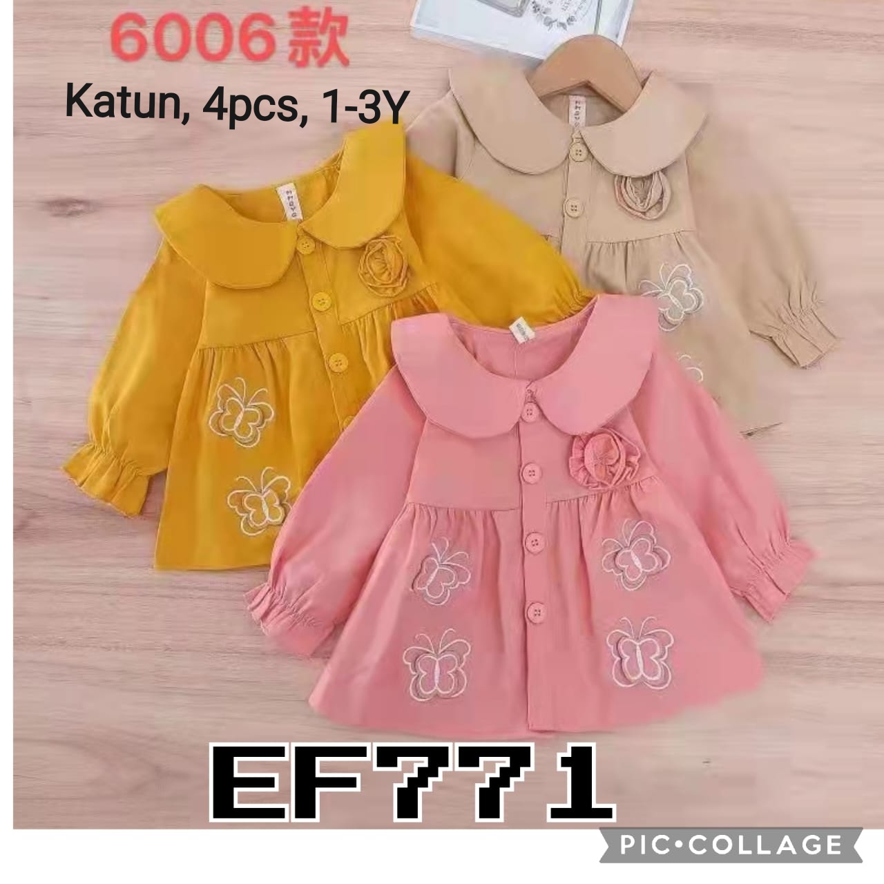 EF771-Baju Outer Katun-Seri 4