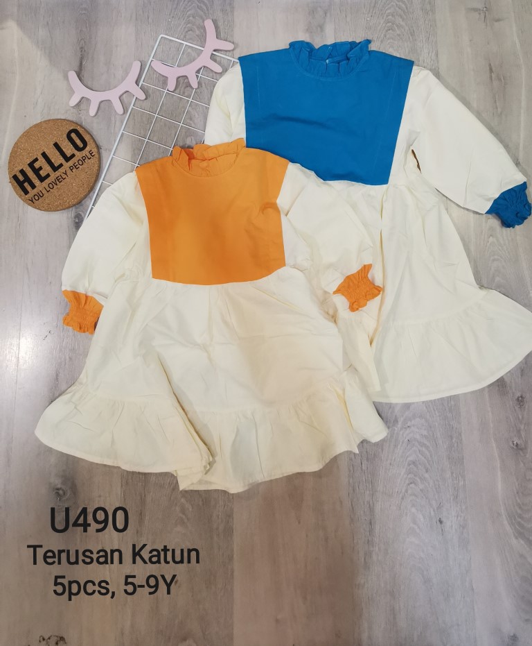 U490-Dress Katun-Seri 5