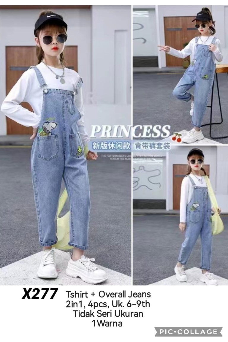 Baju sales overall jeans