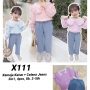 X111-Kemeja Celana Jeans (2in1)-Seri 4