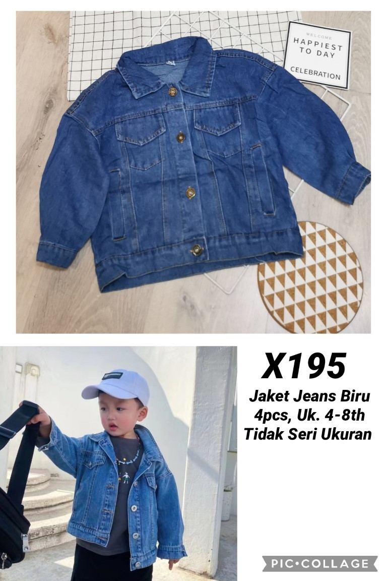 X195-Jaket Jeans-Seri 4