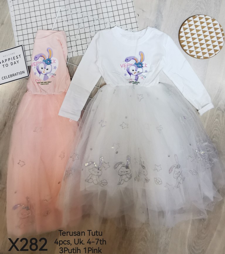 X282-Terusan Tutu-Seri 4