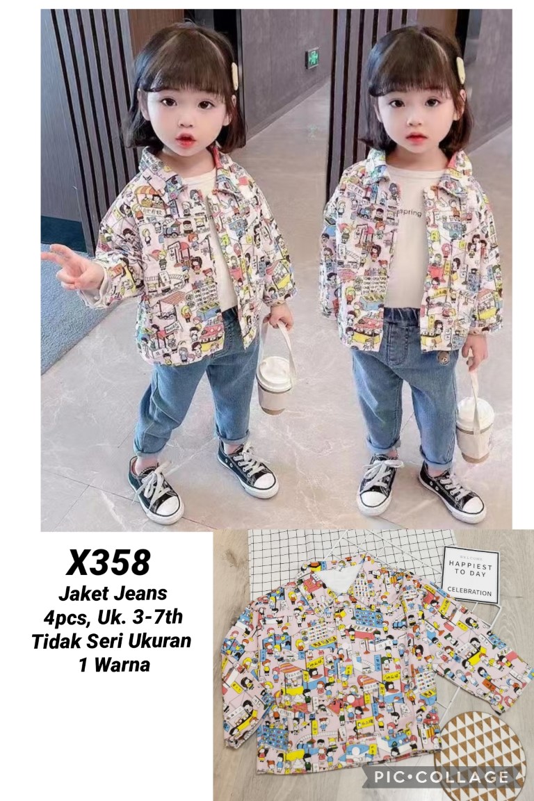 X358-Jaket Jeans-Seri 4
