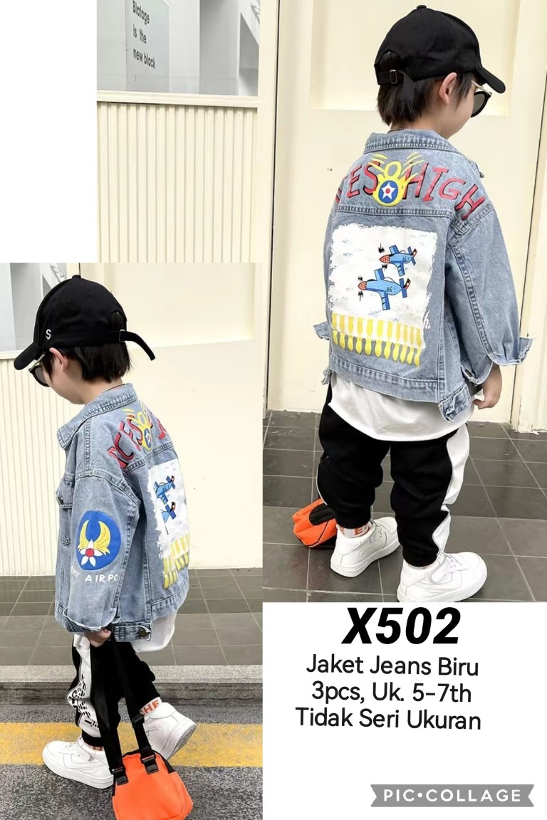 X502-Jaket Jeans-Seri 4
