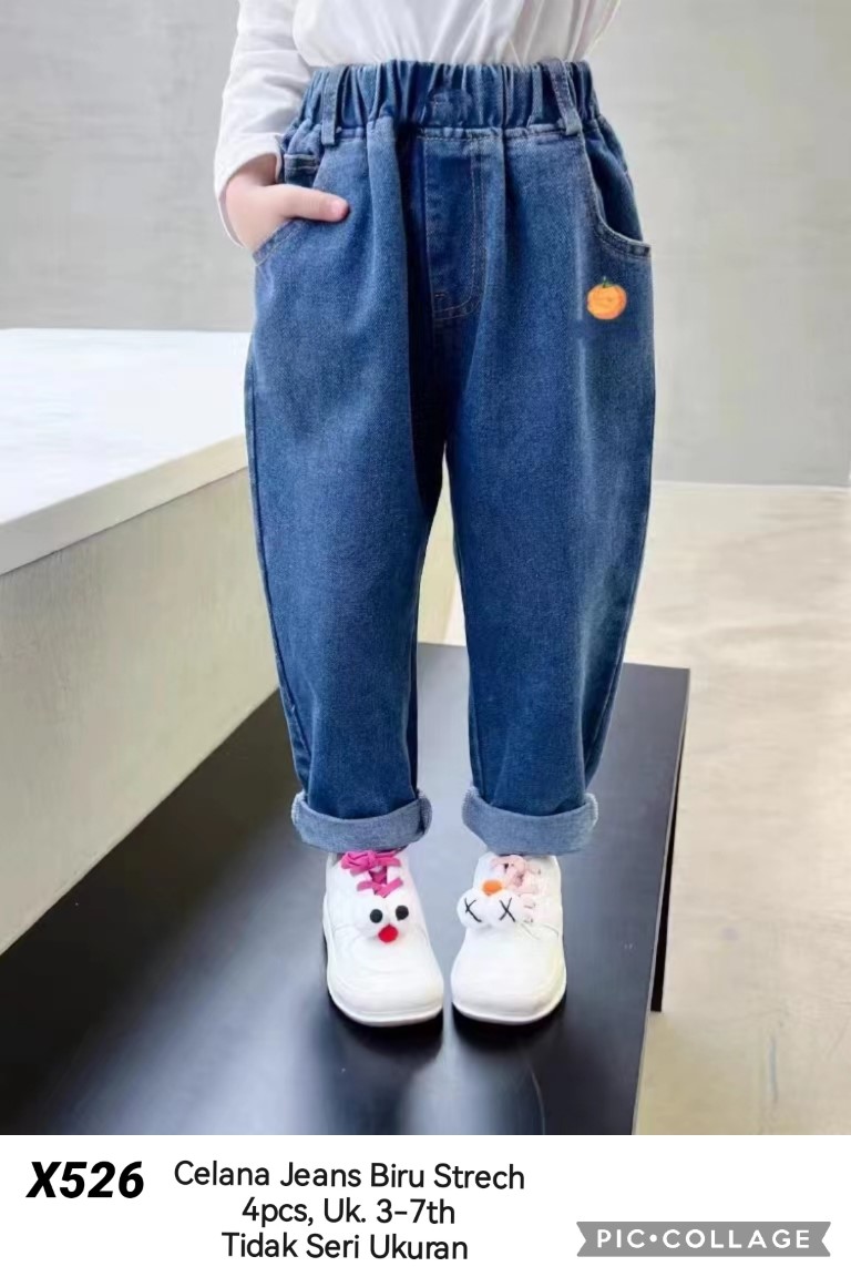 X526-Celana Jeans Strech-Seri 4