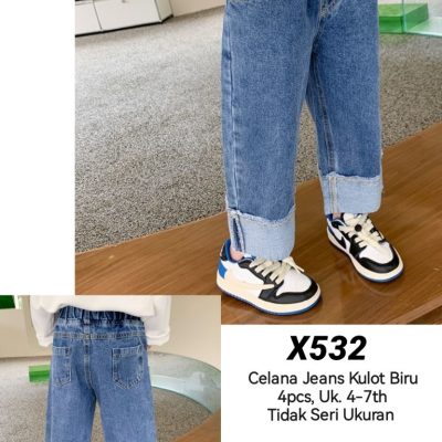 X532-Celana Jeans Kulot-Seri 4