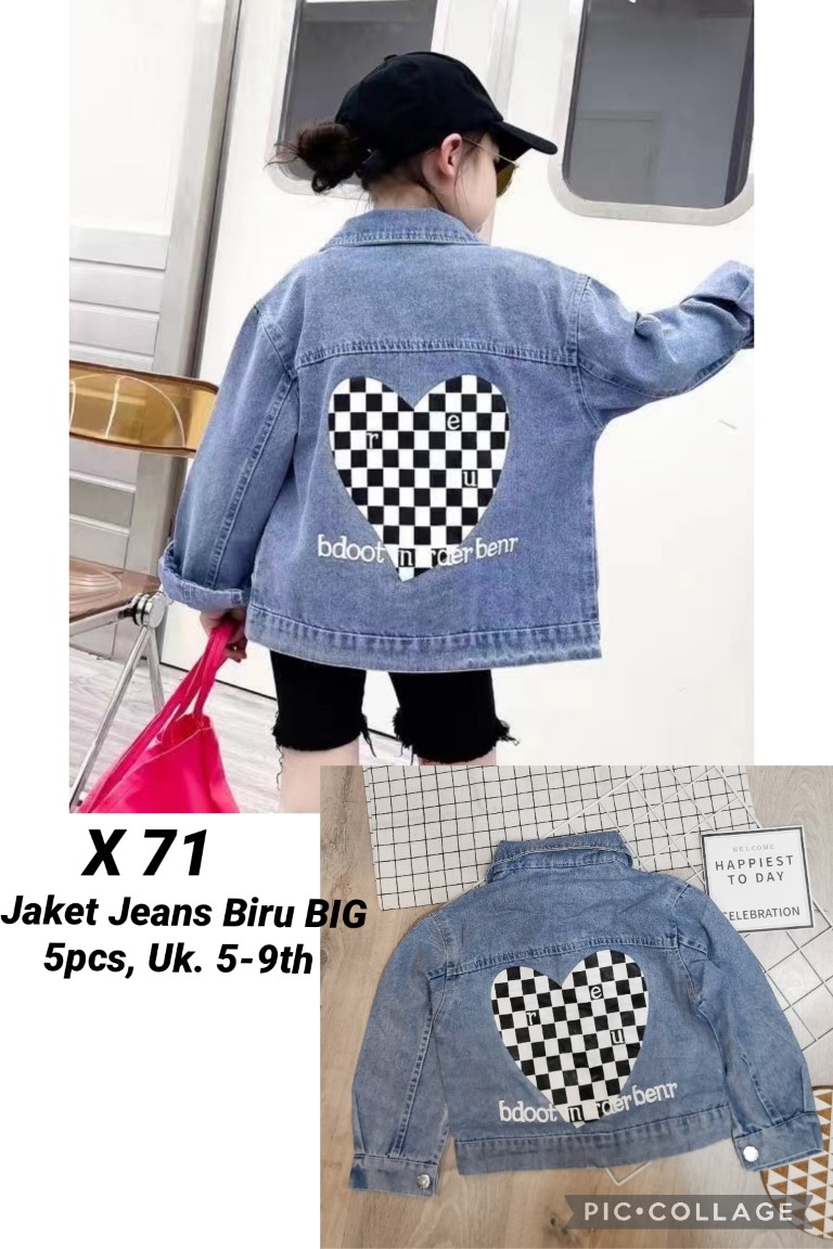 X71-Jaket Jeans BIG-Seri 5