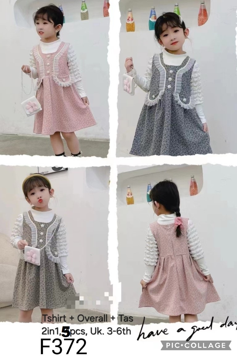 F372-Baju Overall Tas (2in1)-Seri 5