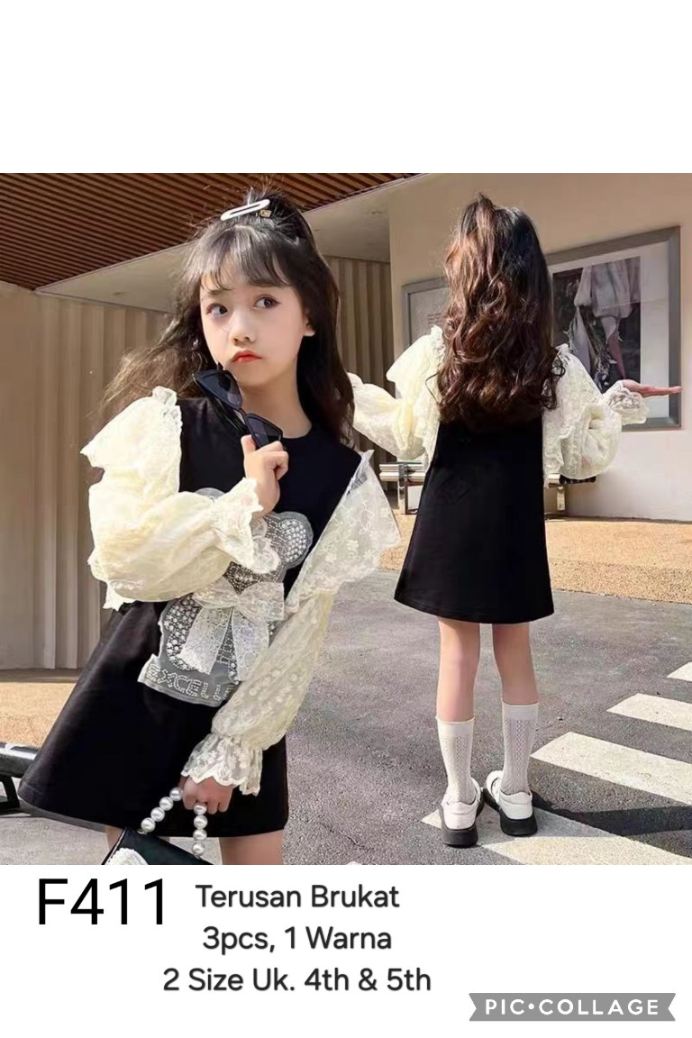 F411-Dress Brukat-Seri 3