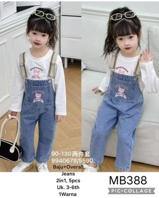 MB388-Baju Overall Jeans (2in1)-Seri 5