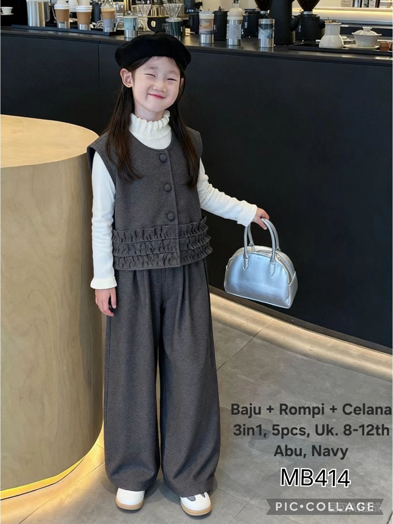 MB414-Baju Rompi Celana (3in1)-Seri 5
