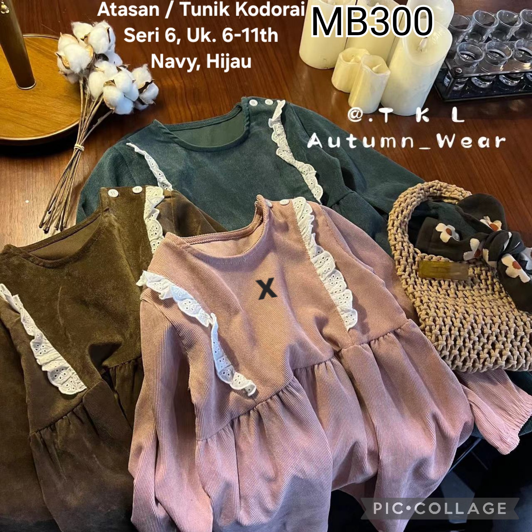 MB300-Baju Tunik Kodorai-Seri 6