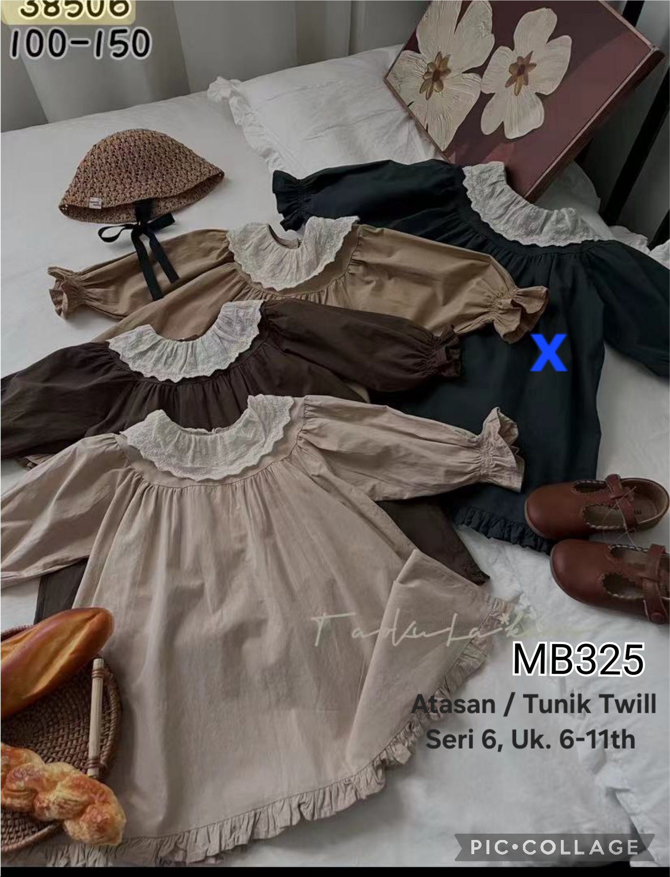 MB325-Baju Tunik Twill-Seri 6