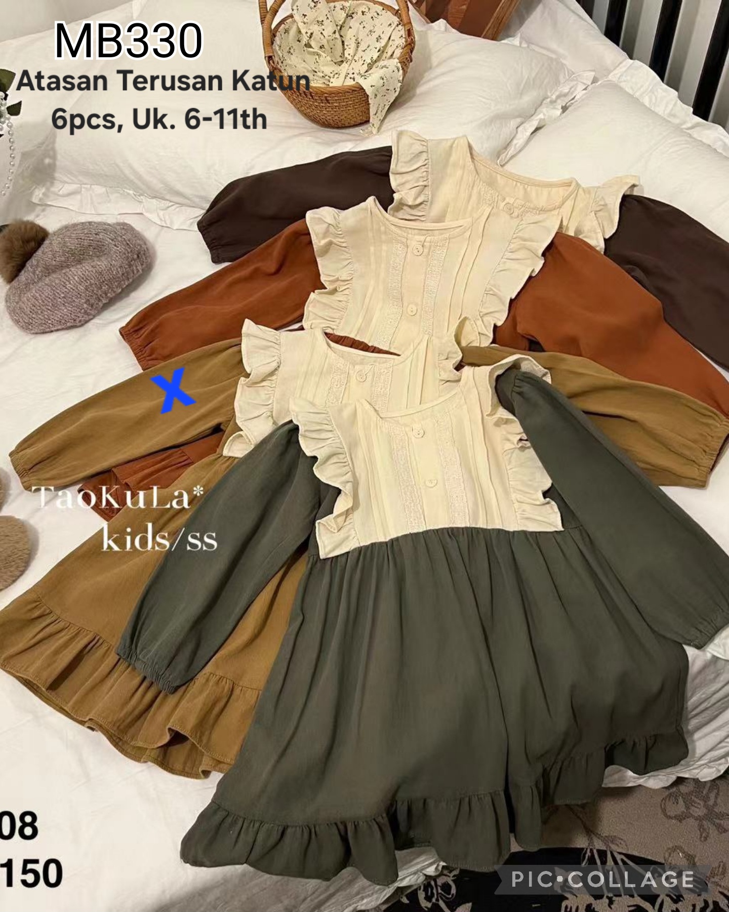 MB330-Dress Katun-Seri 6