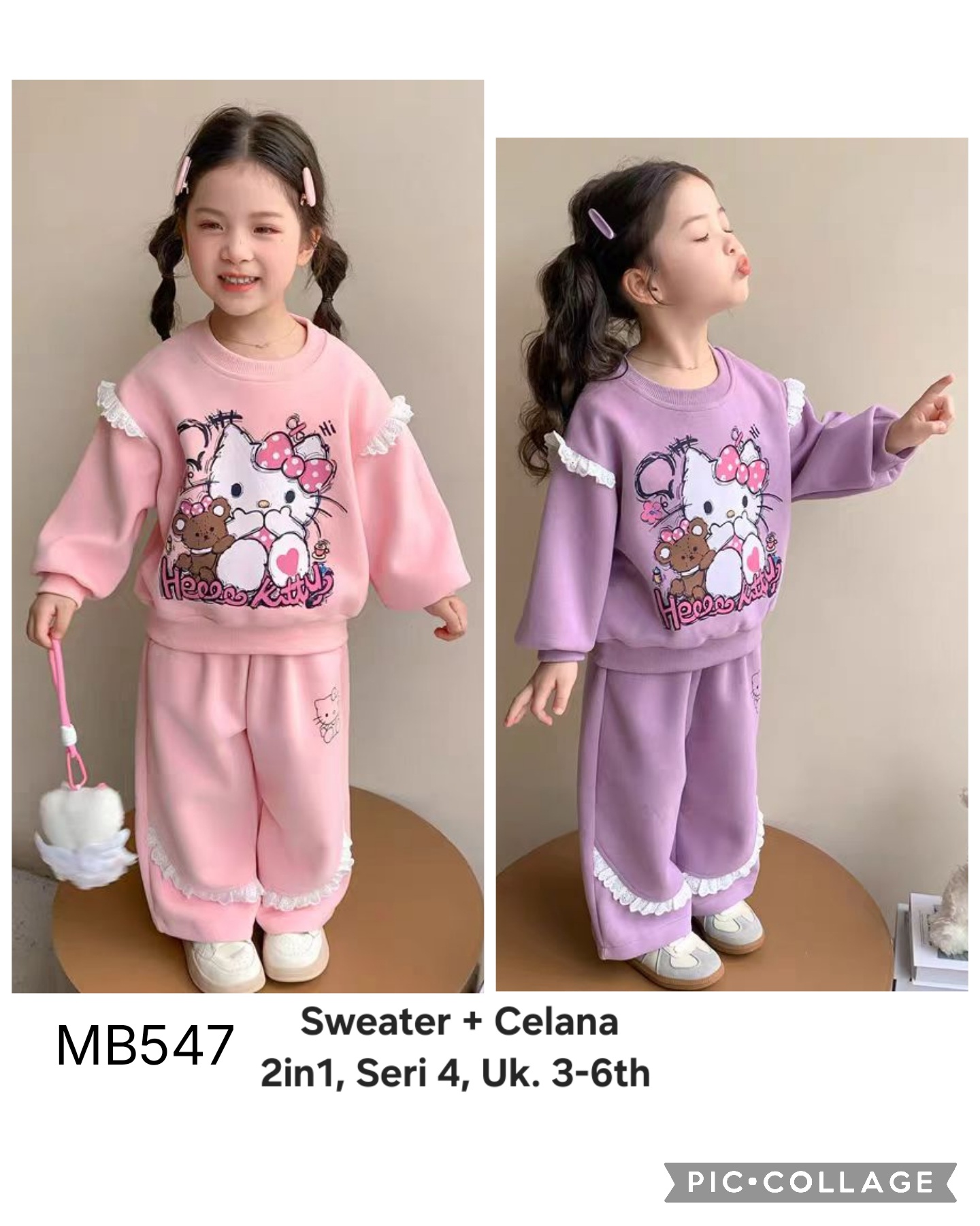 MB547-Baju Sweater Celana (2in1)-Seri 4