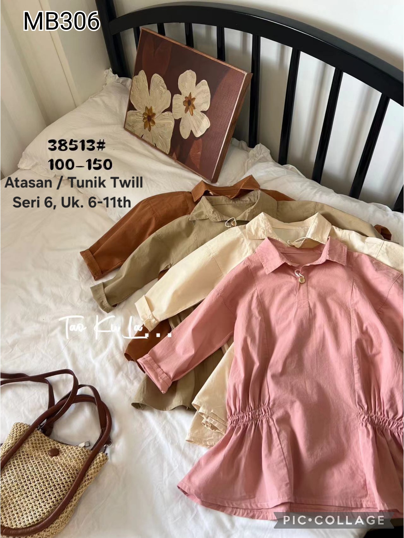 MB306-Baju Tunik Katun-Seri 6