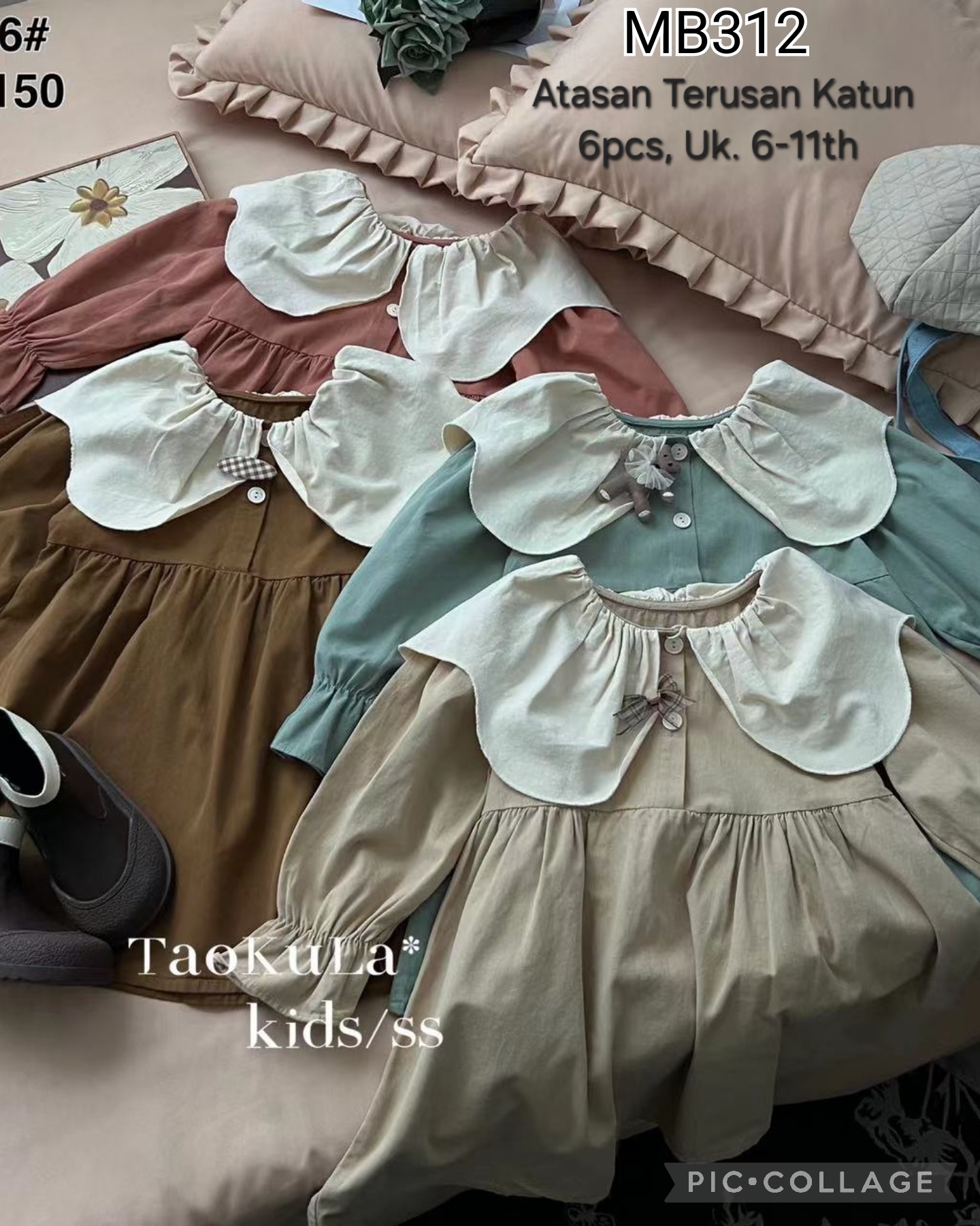 MB312-Baju Tunik Katun-Seri 6